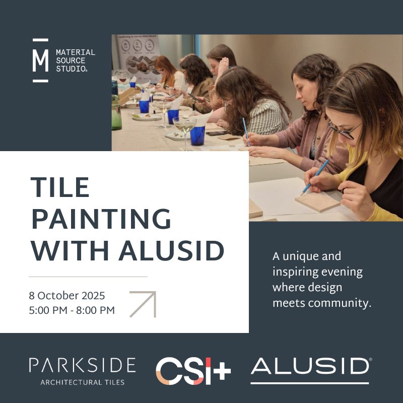 Tile painting with Alusid